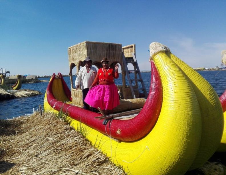 Uros Maya Lodge Puno Kültér fotó