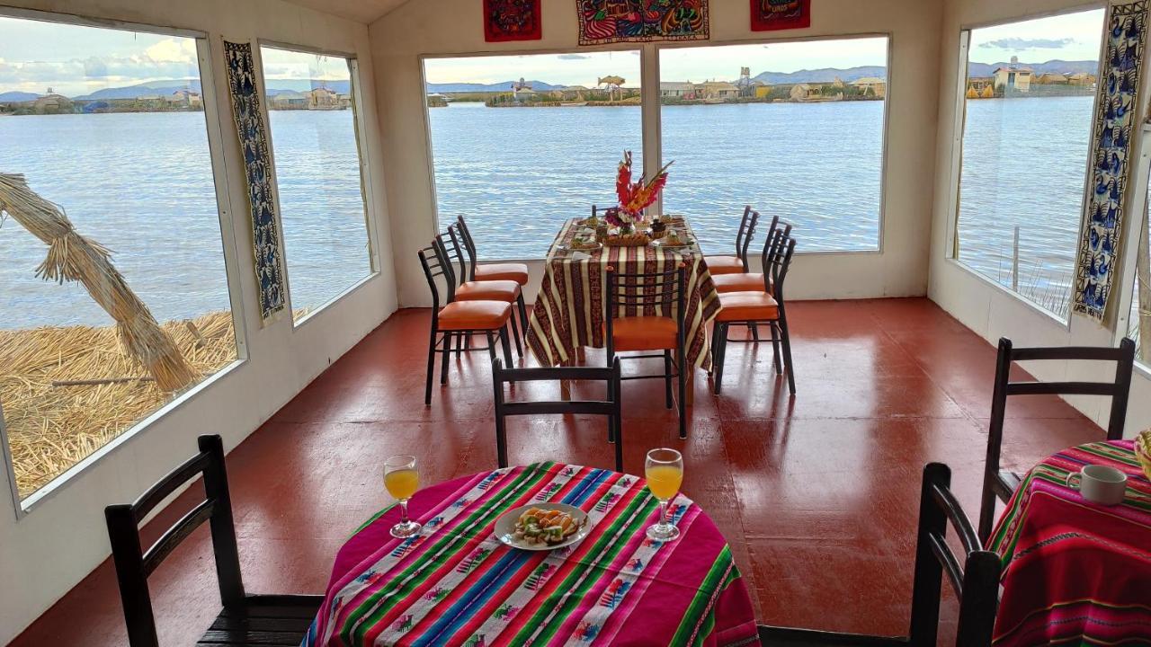 Uros Maya Lodge Puno Kültér fotó