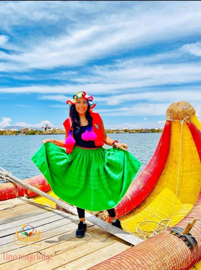 Uros Maya Lodge Puno Kültér fotó