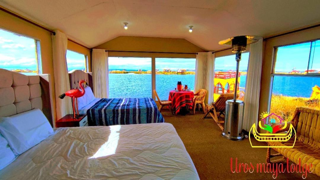 Uros Maya Lodge Puno Kültér fotó