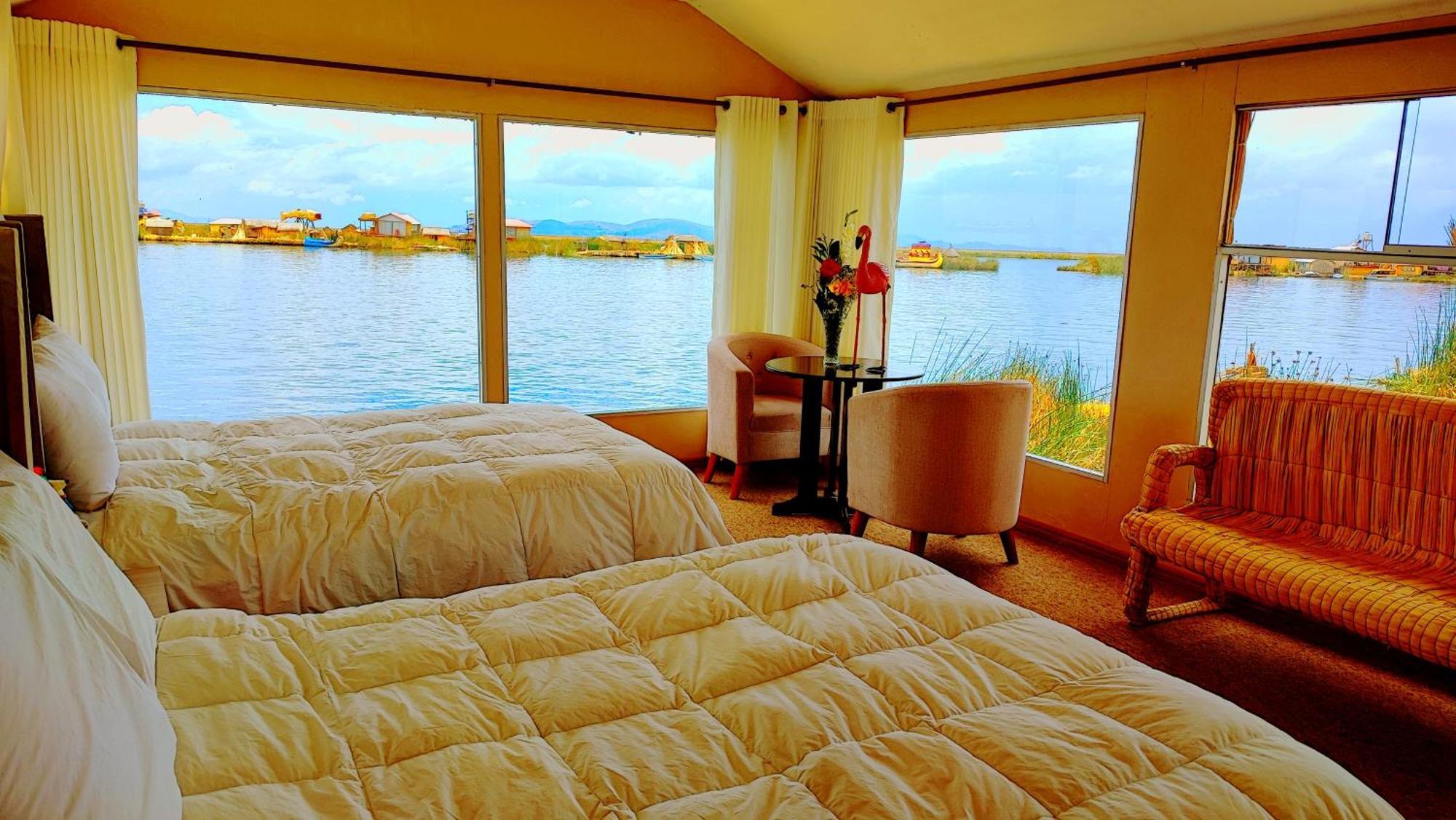 Uros Maya Lodge Puno Kültér fotó