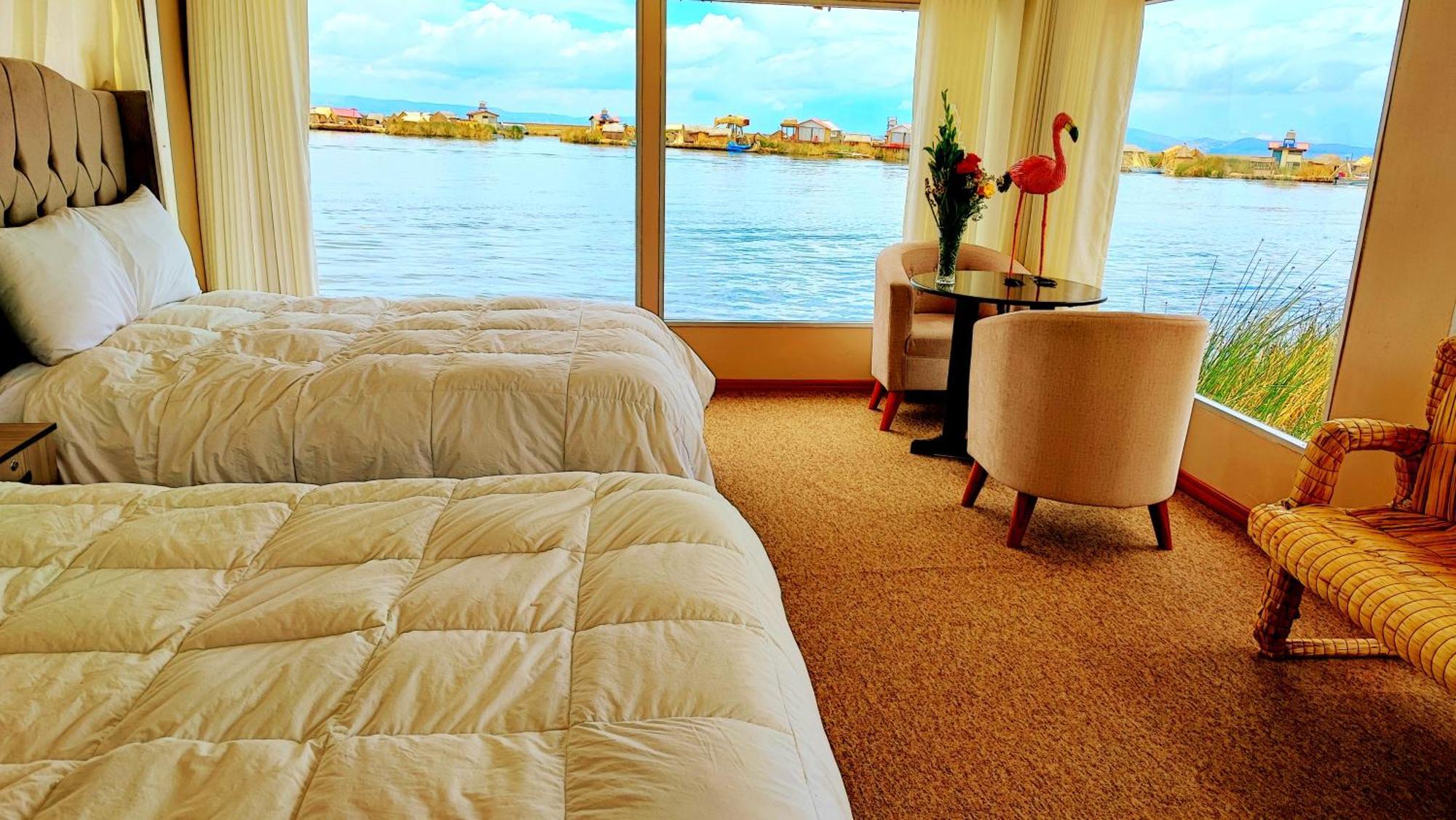 Uros Maya Lodge Puno Kültér fotó